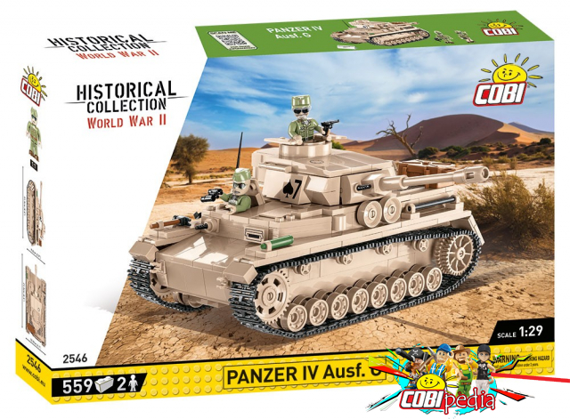 Cobi 2546 Panzer IV Ausf.G S2
